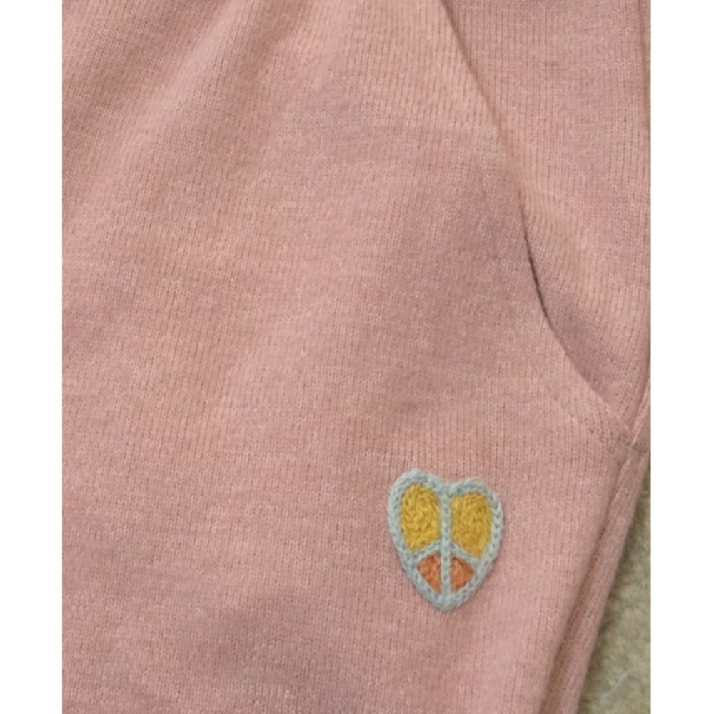 PJ Salvage Sunshine on Mind Long Sleeve Pajama Set Women's XS Rosewood NWT - Picture 11 of 16